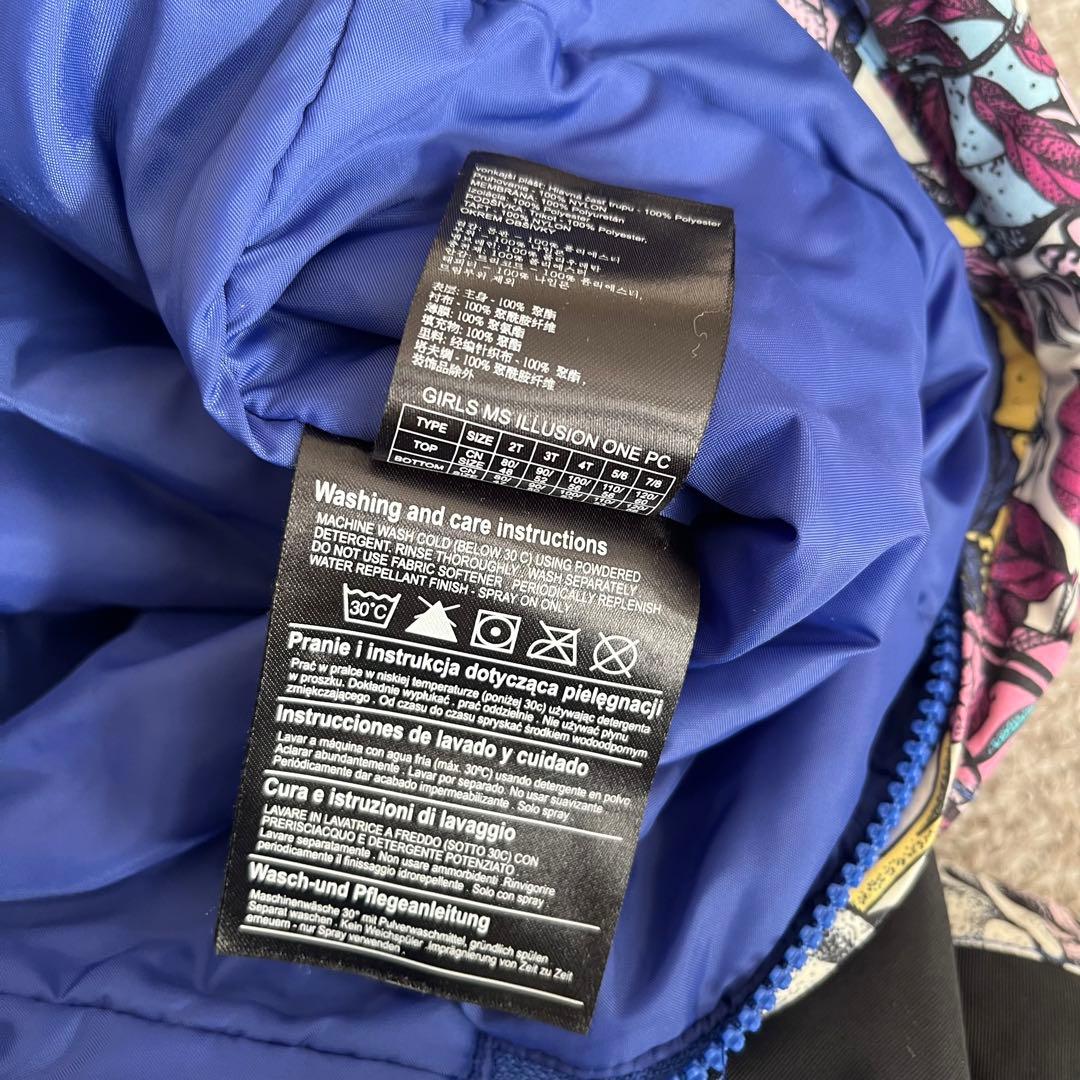 美品BurtonバートンGIRLS つなぎ　スノーボードウェア130 スキー