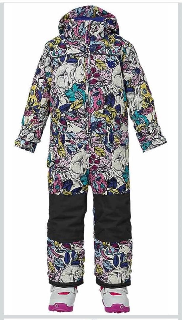 美品BurtonバートンGIRLS つなぎ　スノーボードウェア130 スキー