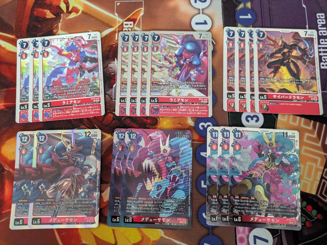 デジモンカードゲーム　メドゥーサモンデッキ　まとめ売り　デジモンリベレイター