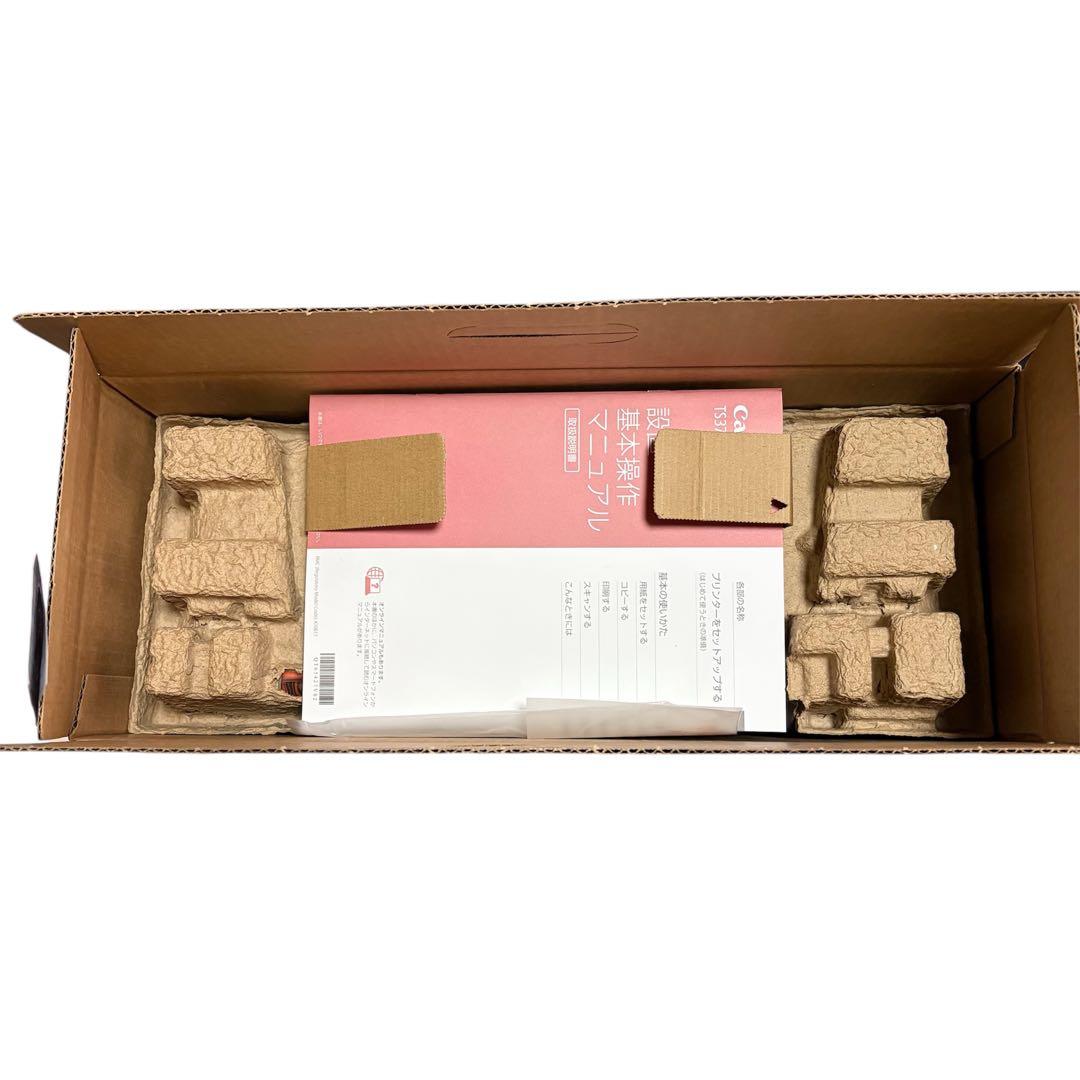 CANON未使用 TS3730 プリンタスキャナー機能搭載　USBケーブル付