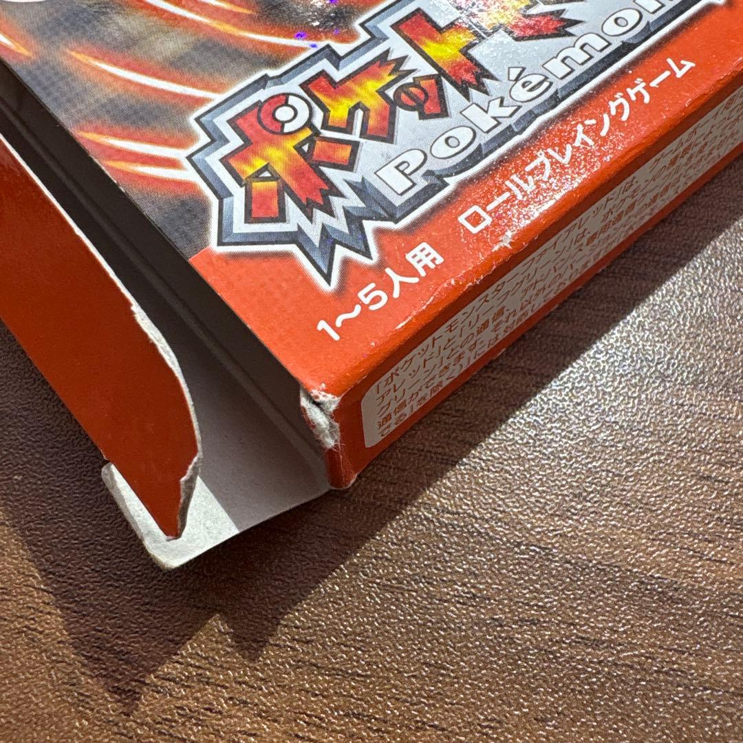 ポケモン ファイアレッド 【動作確認済】　赤　ポケカ　ゲームボーイ　平成レトロ