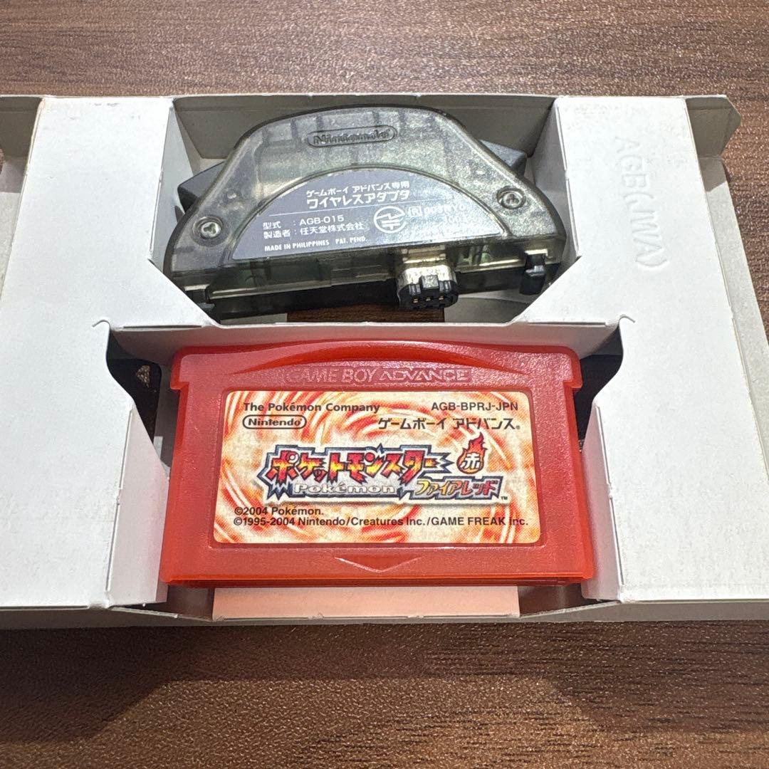 ポケモン ファイアレッド 【動作確認済】　赤　ポケカ　ゲームボーイ　平成レトロ
