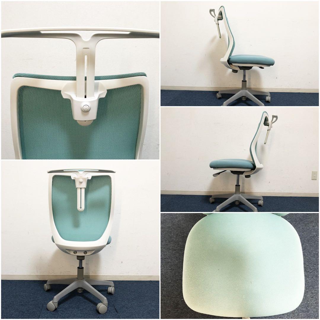 OKAMURA オフィスチェア CG12WR FZK6 肘無しハンガー付き完成品