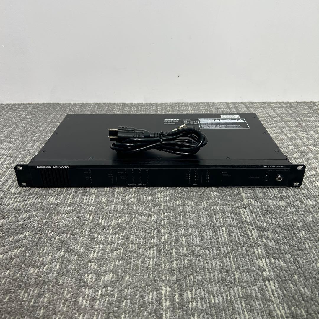 SHURE MXWANI4 オーディオネットワークインターフェース