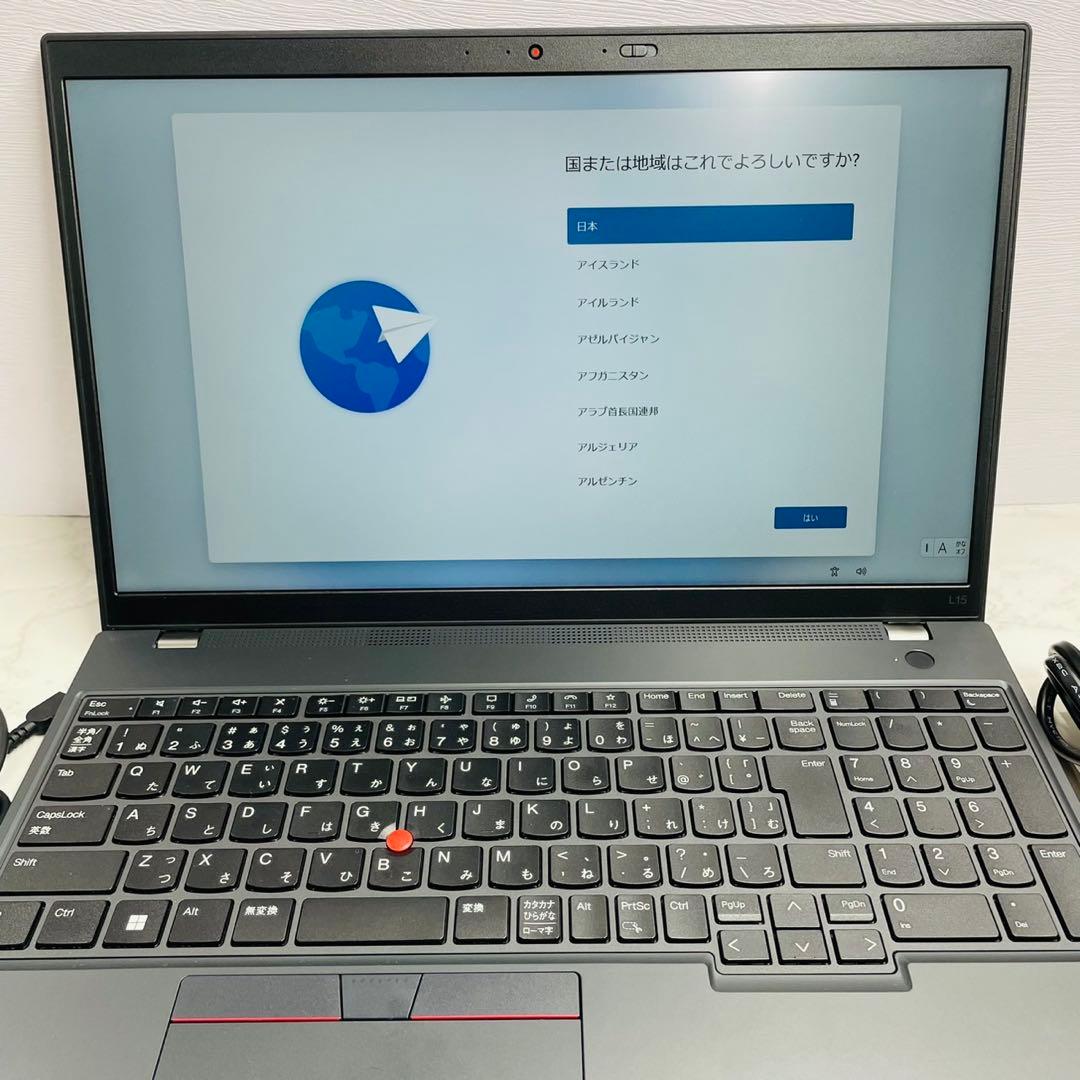 Windowsノート本体 ThinkPad L15 i5-1335U 16GB 512GB