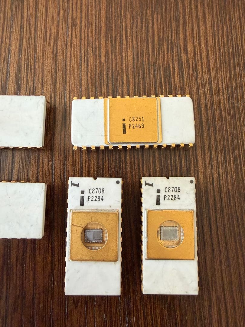 CPUチップセット C8080A C8255-8 C8251 C8708