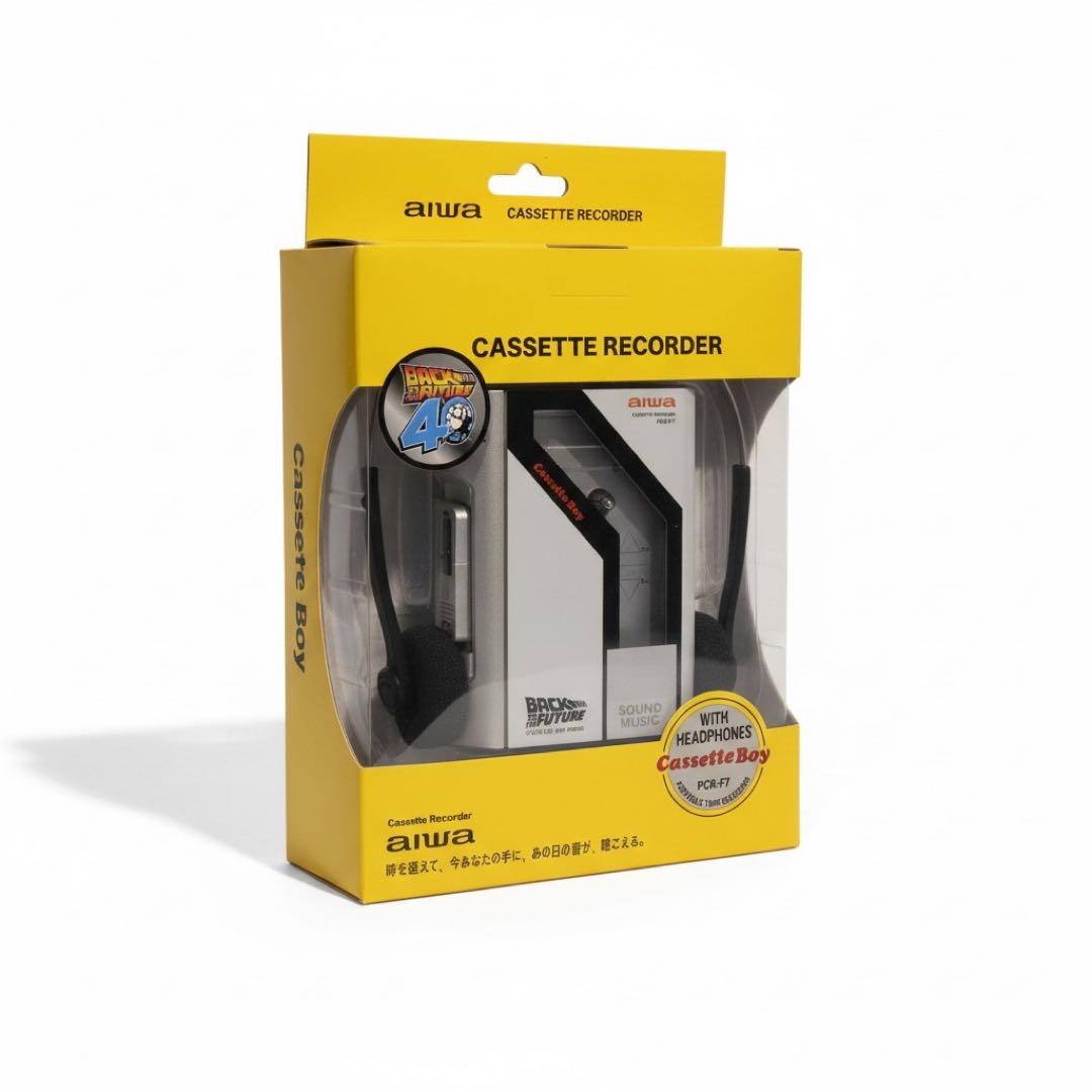 【新品未開封】バックトゥザフューチャー ポータブルカセットプレーヤー ドンキ