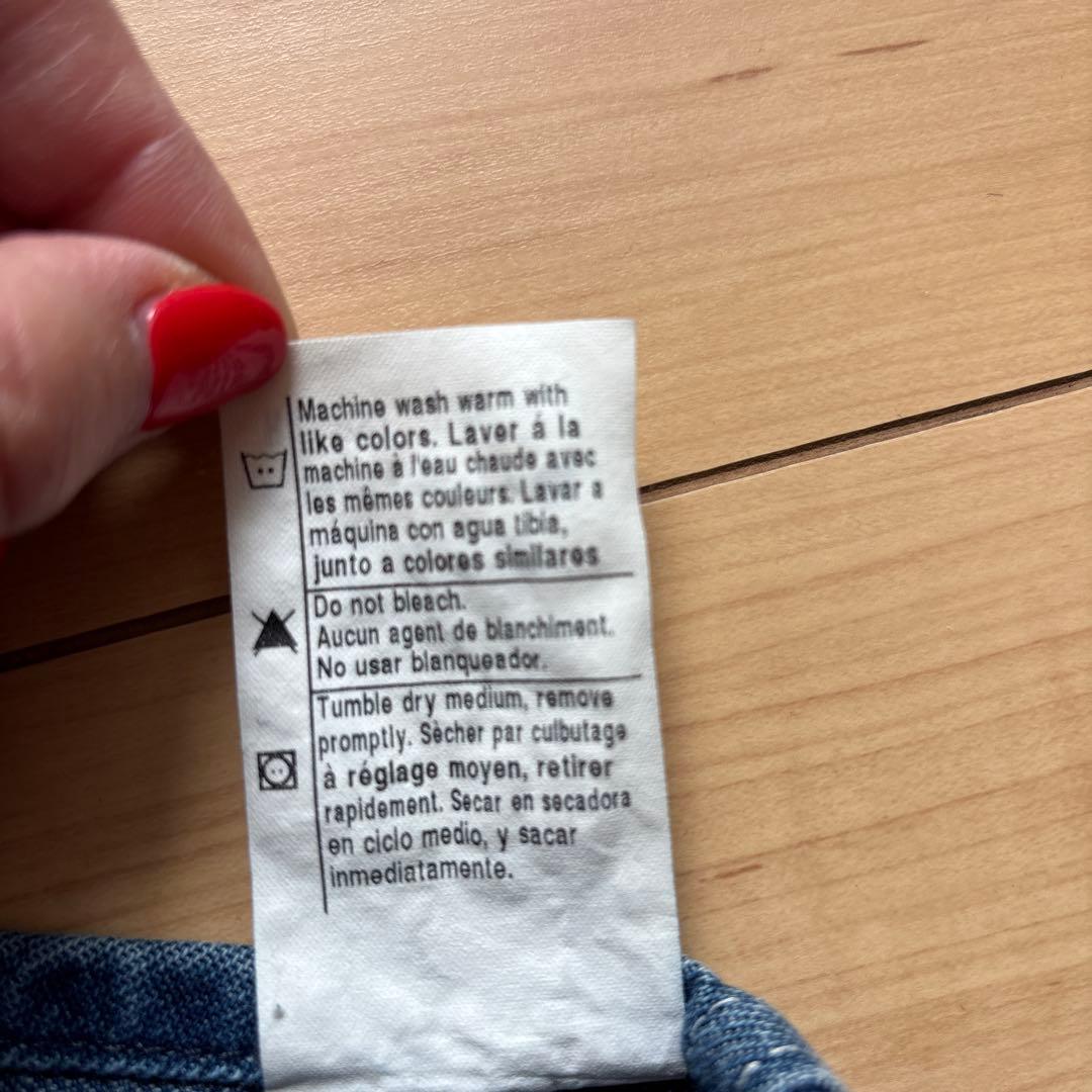 【希少サイズ】W46 L28 カーハートデニム オーバーオール ワイドシルエット