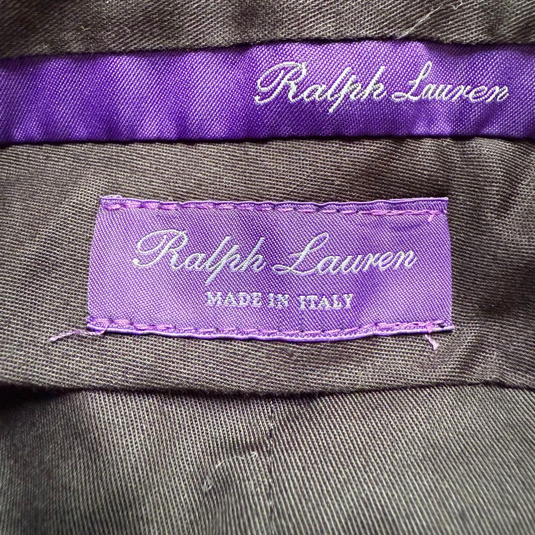 ラルフローレン パープルレーベル スラックス M アジャスター ブラック