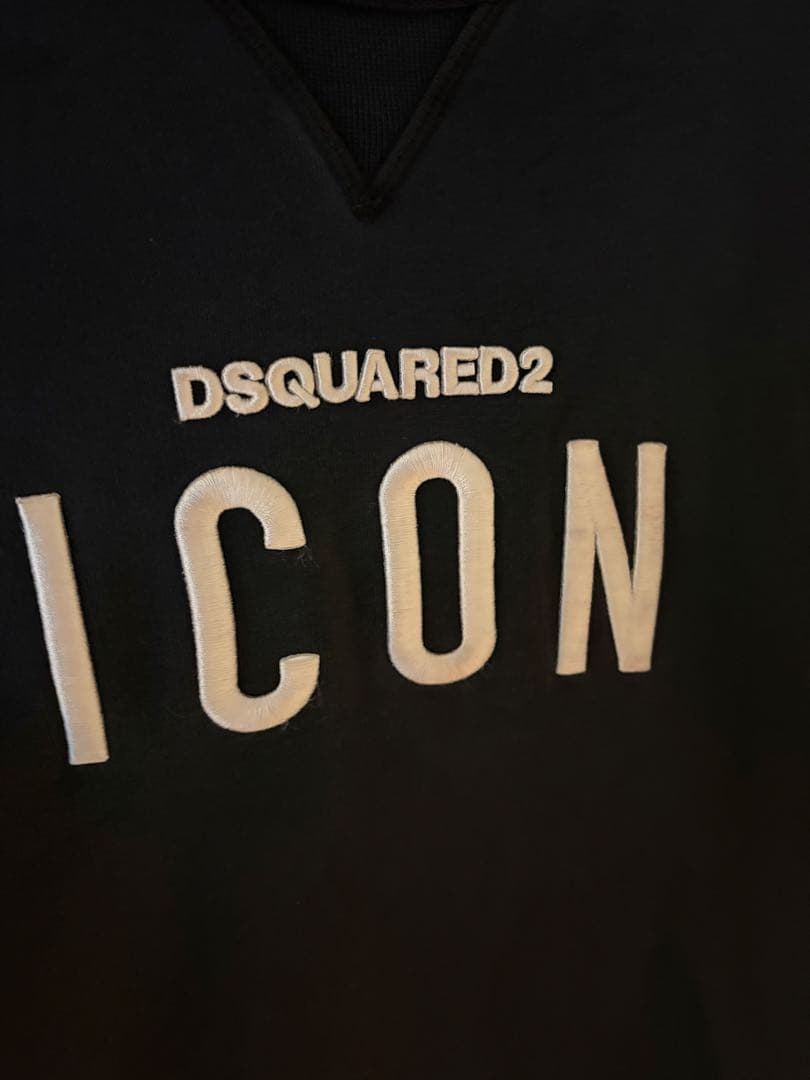 【激レア】DSQUARED2 ICON トレーナー ダークブルー