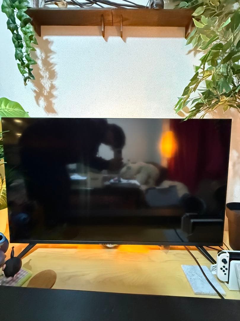 【美品】43インチ チューナーレステレ ビ 4K 43型 TSM-4301U4K