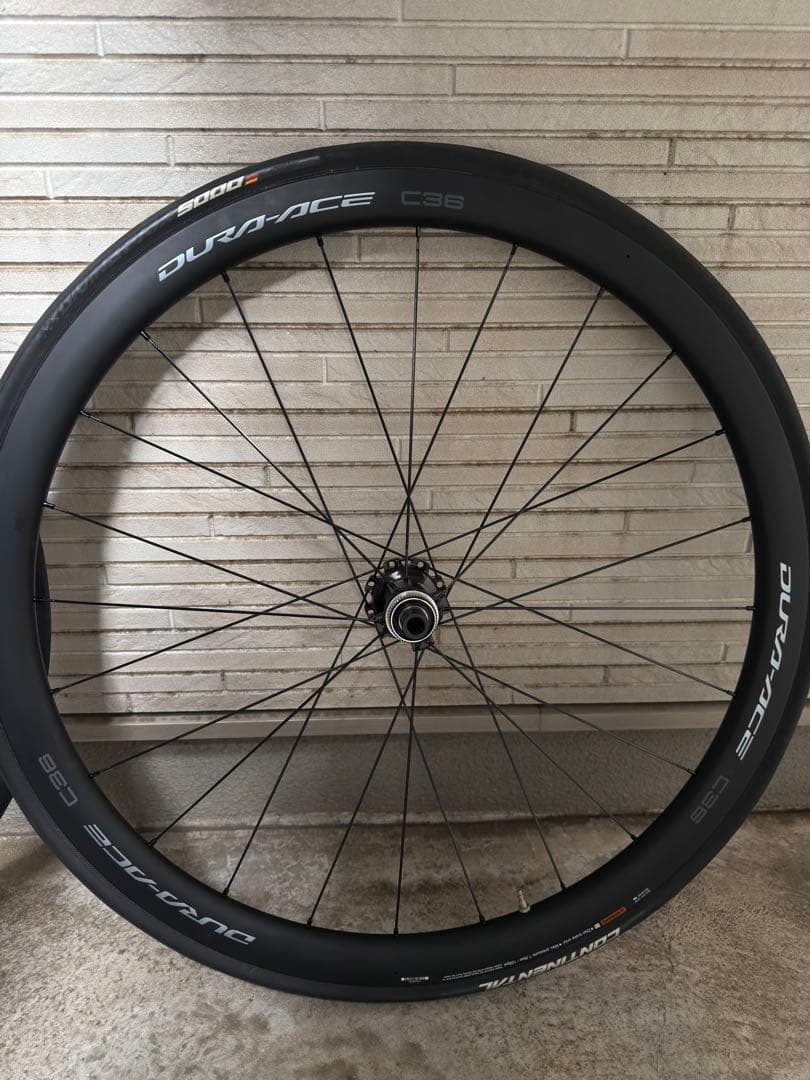 DURA-ACE C36 ディスク 12速 前後セット 走行約100km 美品