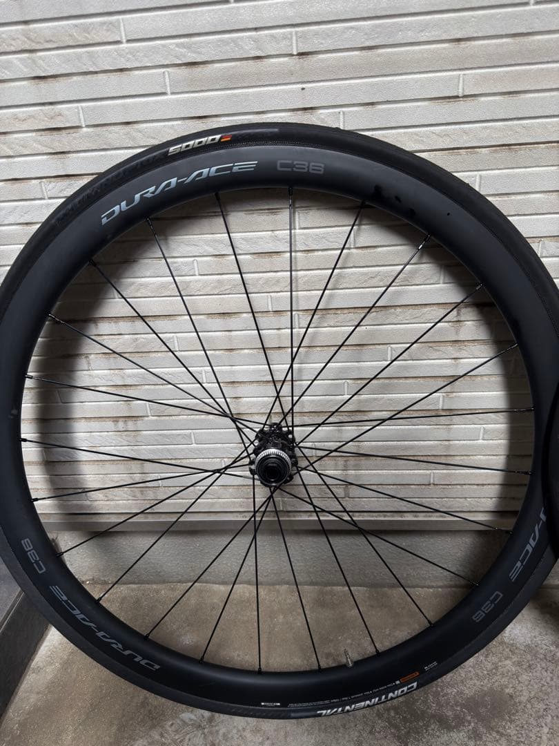 DURA-ACE C36 ディスク 12速 前後セット 走行約100km 美品
