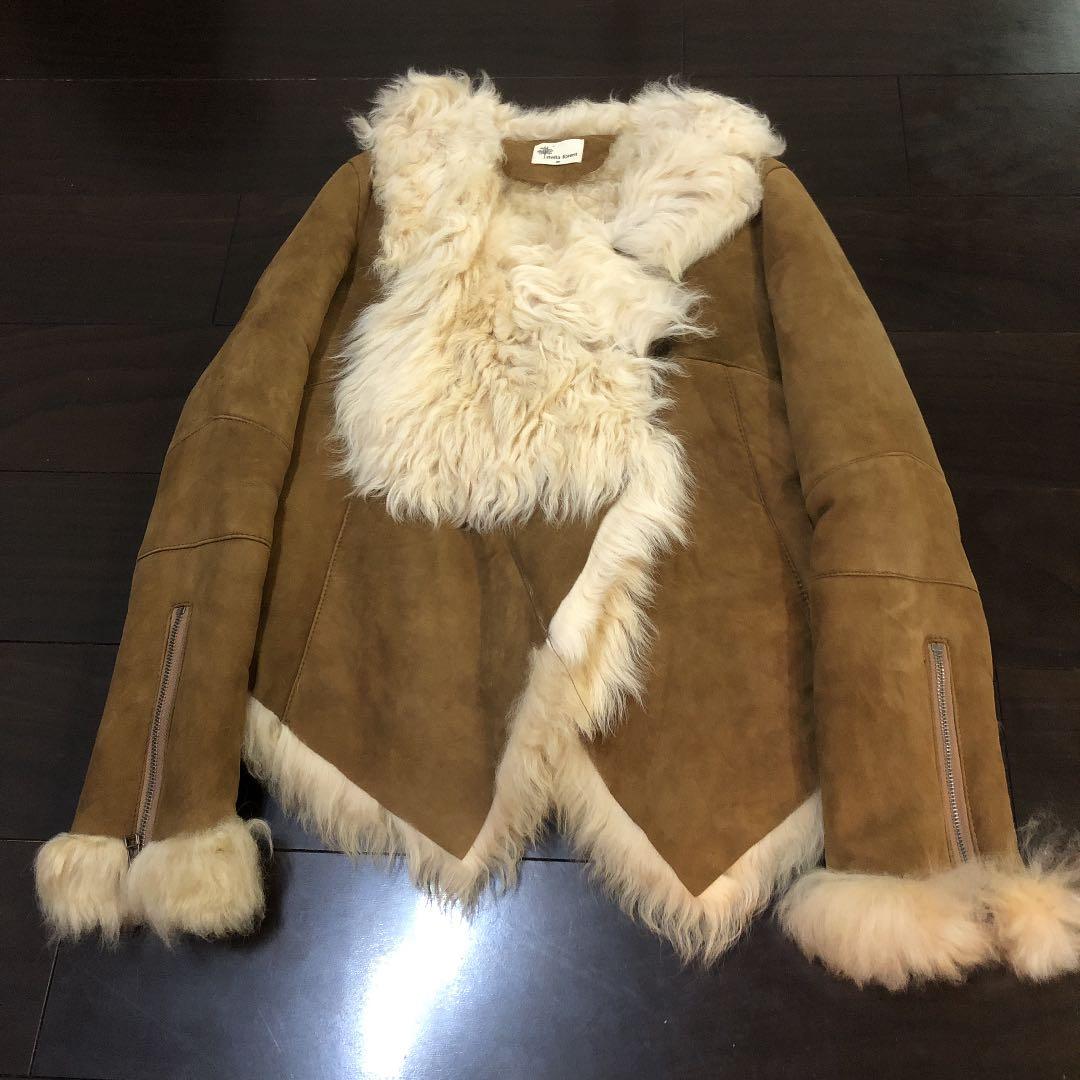 ムートンコート ファーコート　stella forest