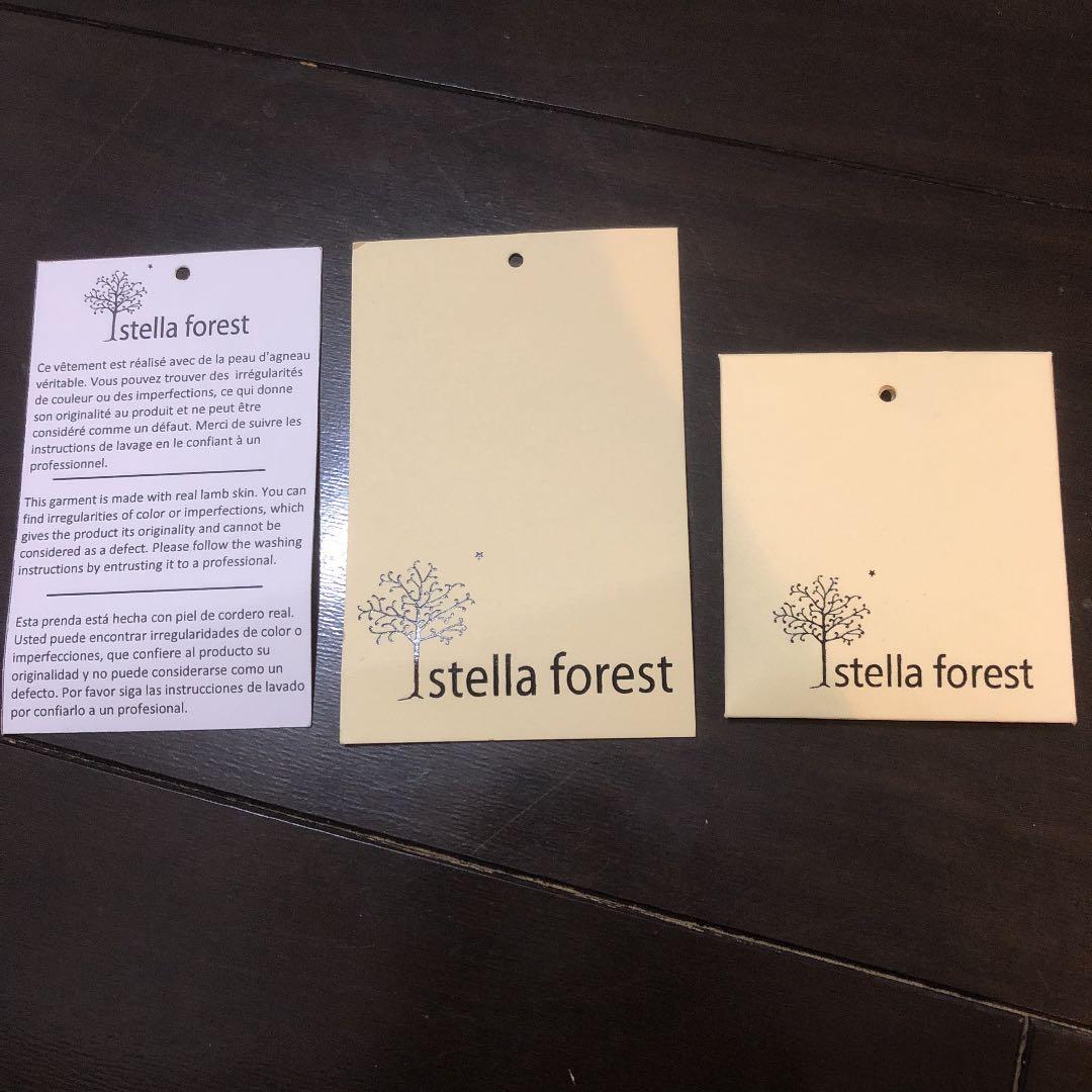 ムートンコート ファーコート　stella forest