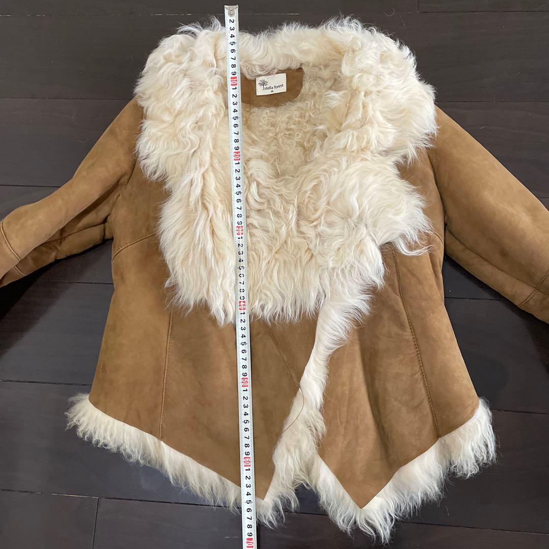 ムートンコート ファーコート　stella forest