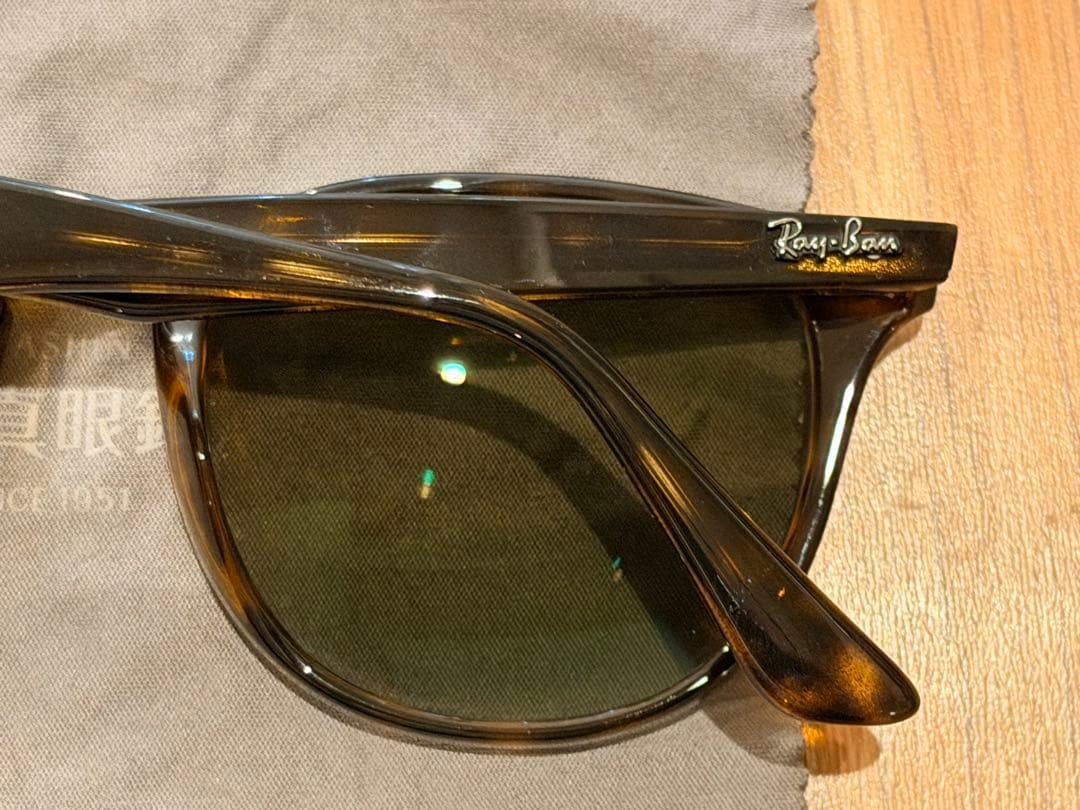 Ray-Ban ブラウン サングラス TALEX CR偏光レンズ