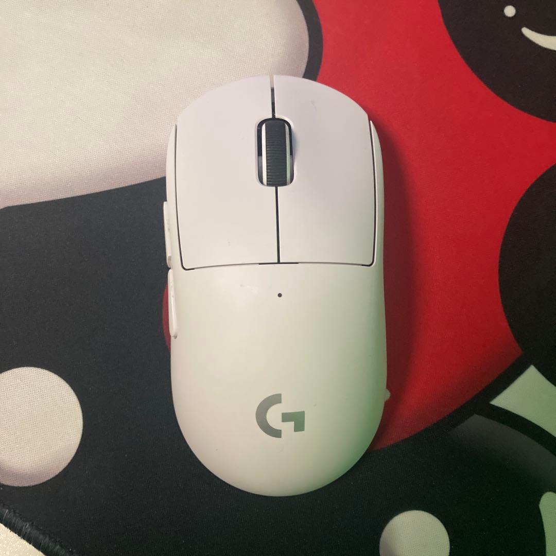 Logitech PRO mini ワイヤレスマウス ホワイト