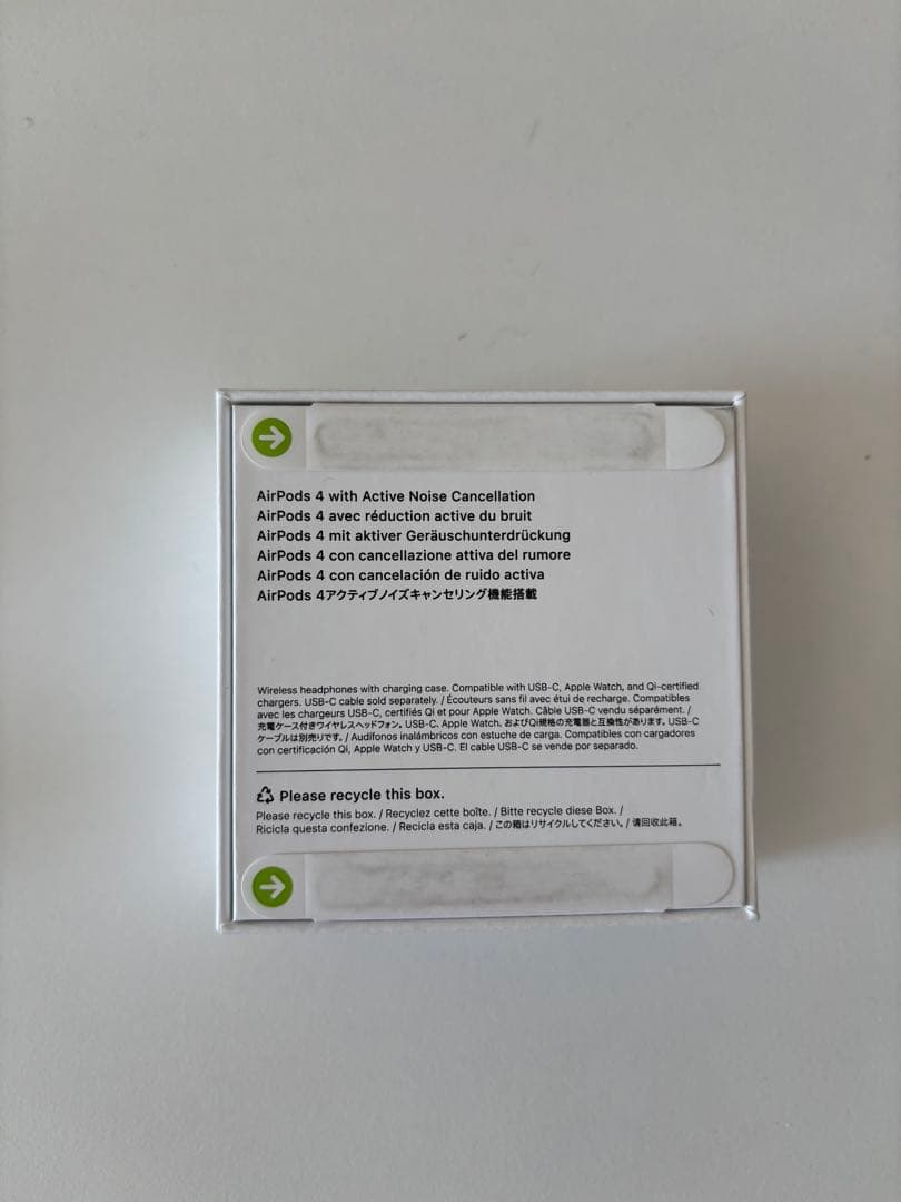 AppleAirPods 4アクティブノイズキャンセリングMXP93J/A保証有