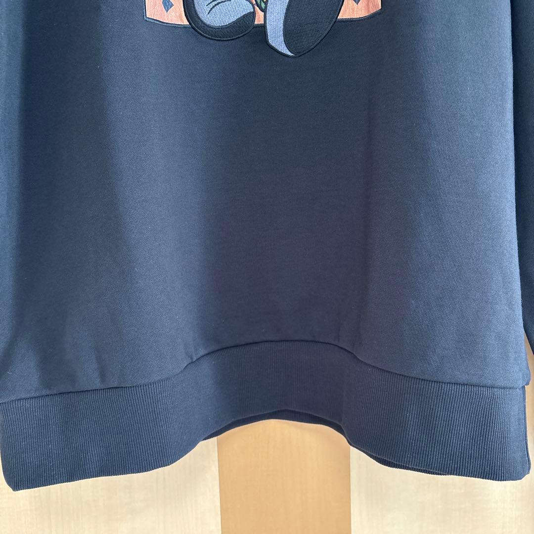 【美品】MCM ルーニー・テューンズ　トゥイーティー　コラボ スウェットシャツ黒