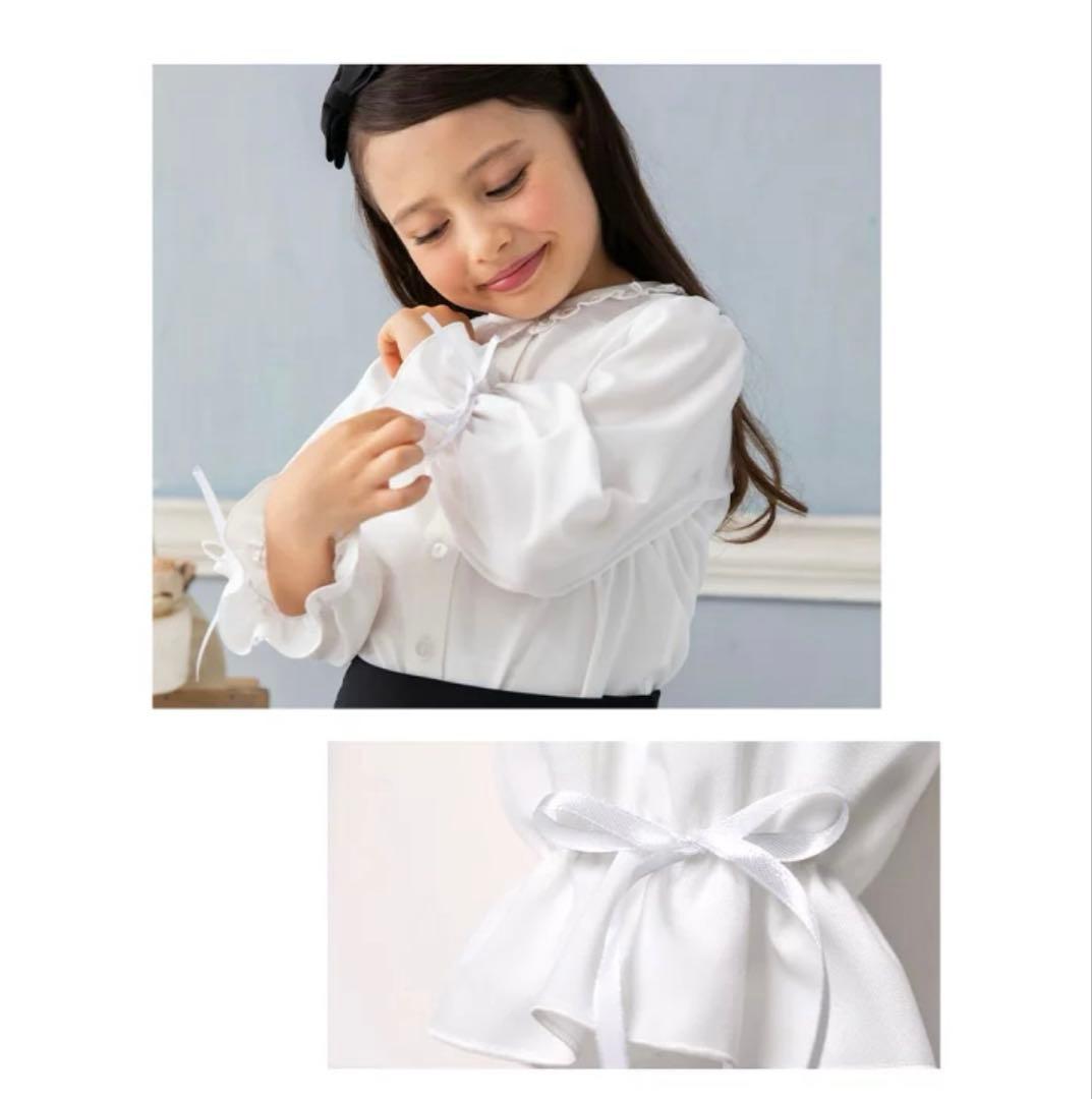 アンサンブルスーツ、ブラウス、バレッタセット売り