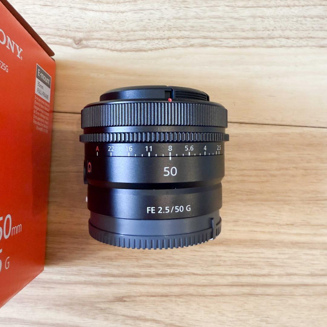 【保証有り】SEL50F25G SONY FE50mm F2.5G レンズ
