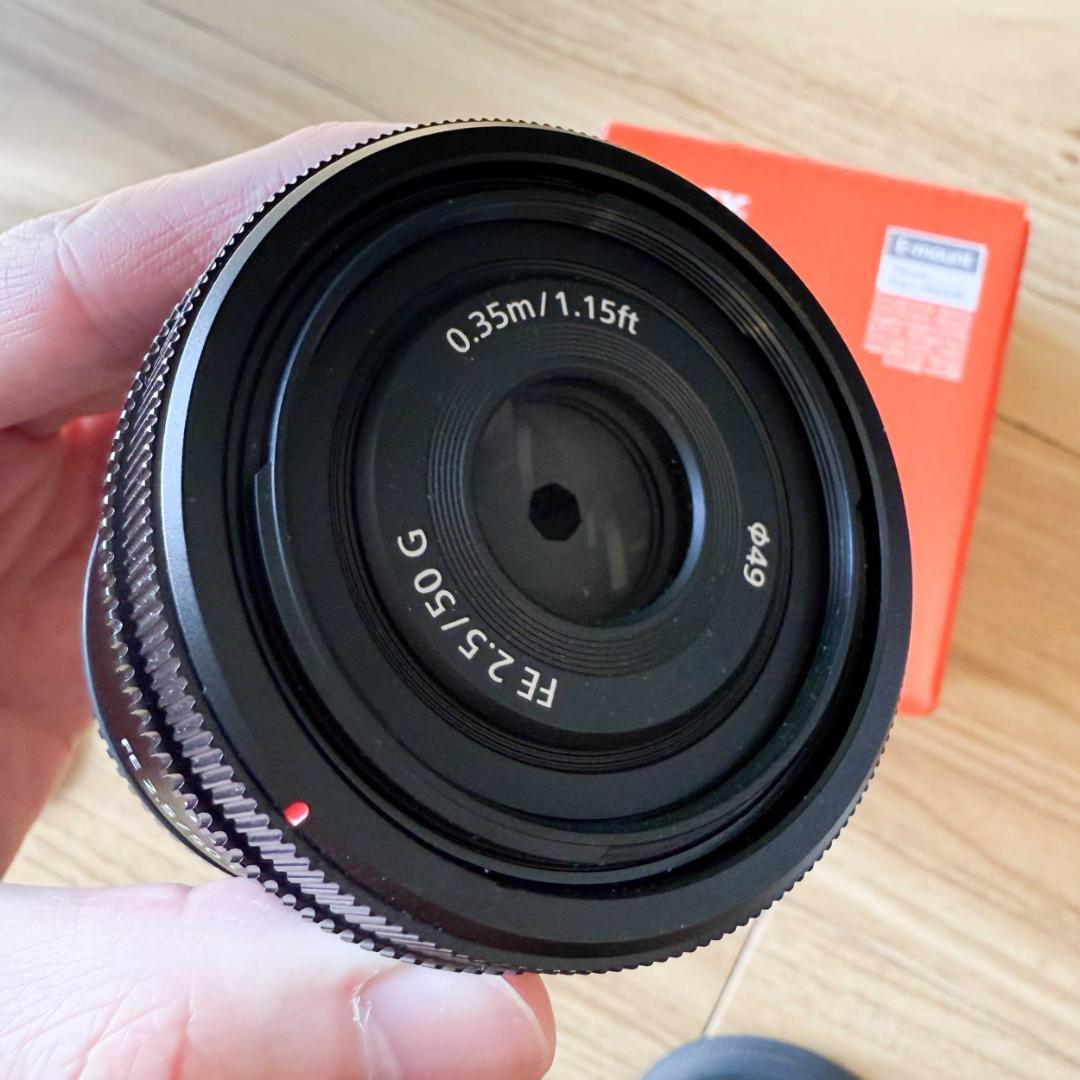 【保証有り】SEL50F25G SONY FE50mm F2.5G レンズ