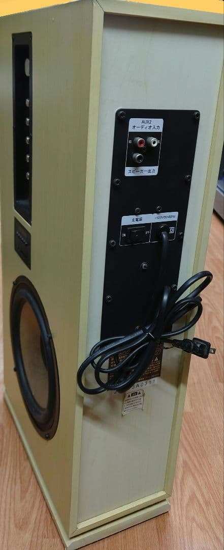 ■fuze ASW2700アンプ内蔵ツインウーファートールボーイスピーカーペア