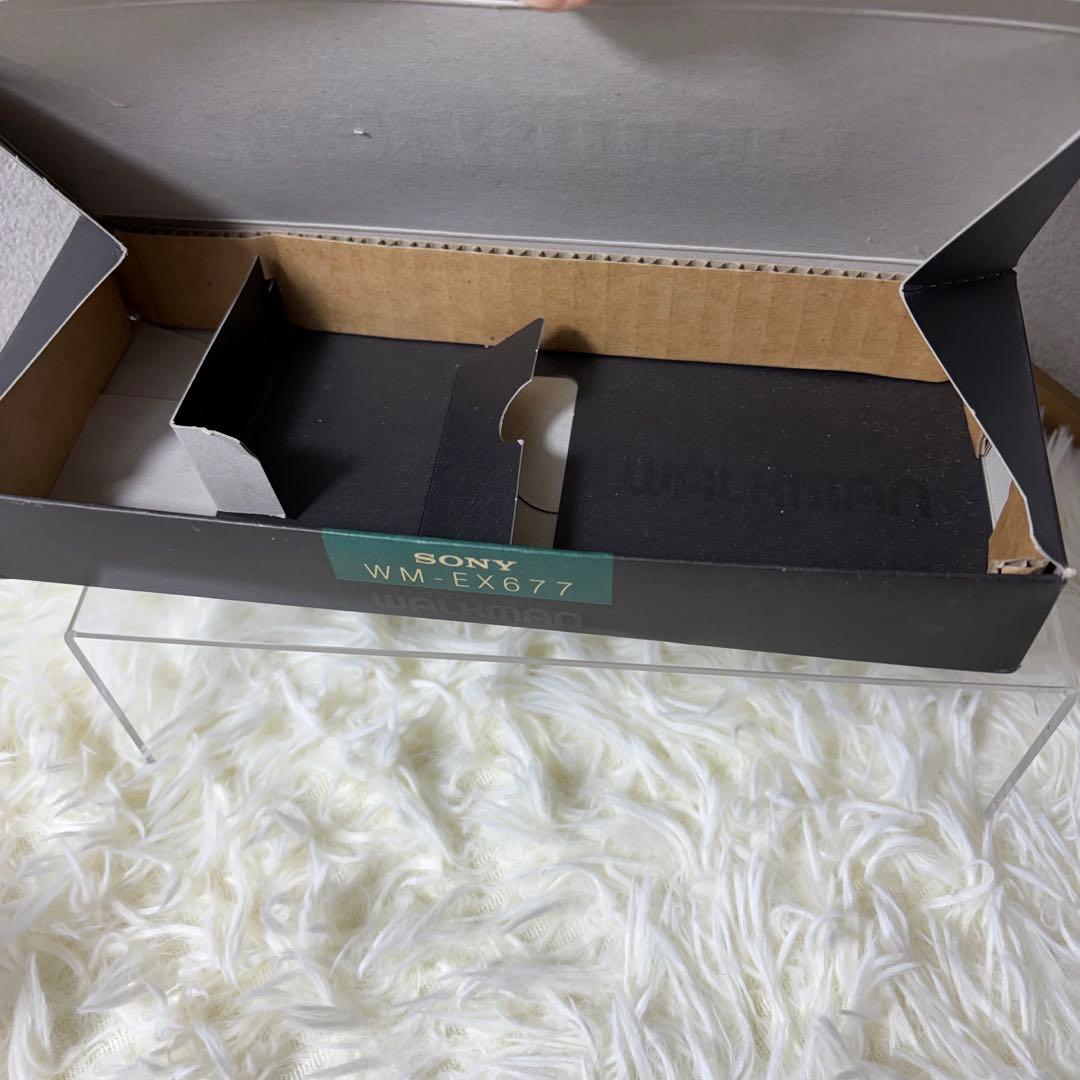 【美品】SONY WM-EX677 カセットプレーヤー 付属品多数