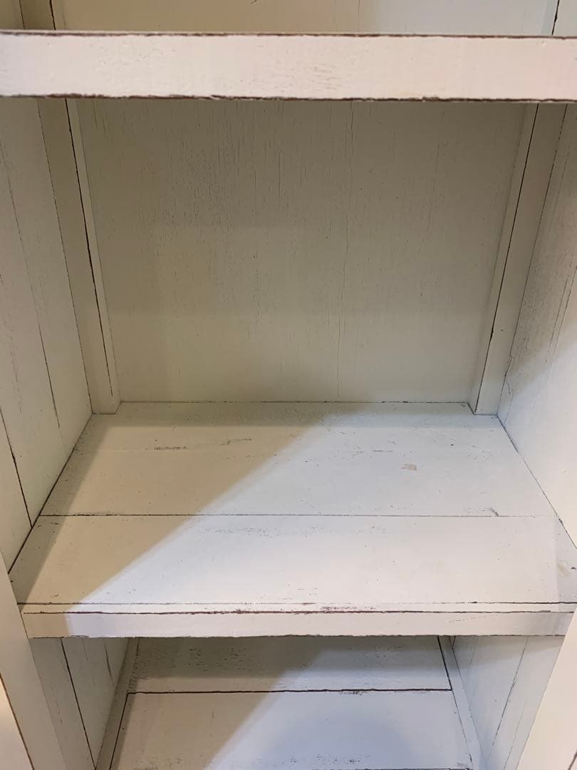 ジャーナルスタンダードファニチャー　木製ホワイトキャビネット