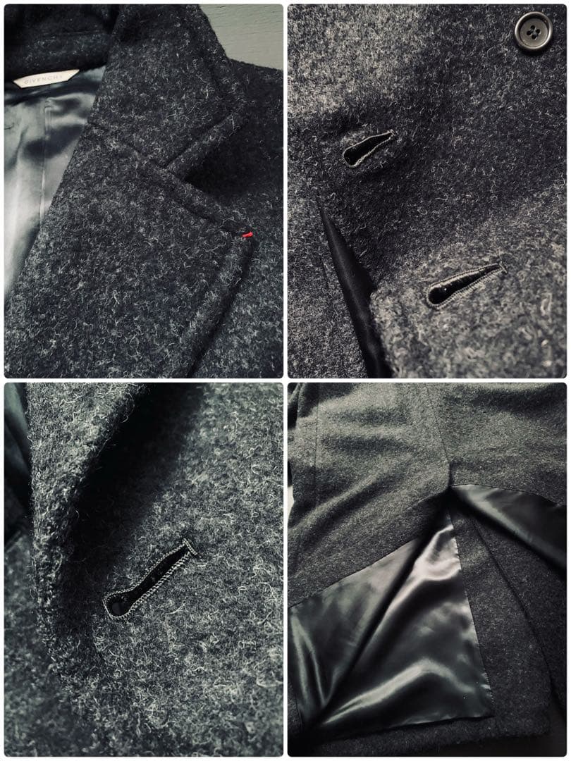 OLD GIVENCHY 超希少！極上！ベビーアルパカ製ロングコート¥40万