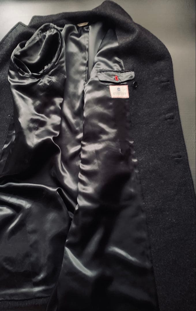 OLD GIVENCHY 超希少！極上！ベビーアルパカ製ロングコート¥40万