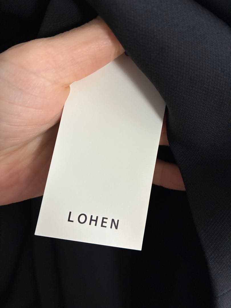 ローヘン lohen CREW NECK NARROW ONE PIECE