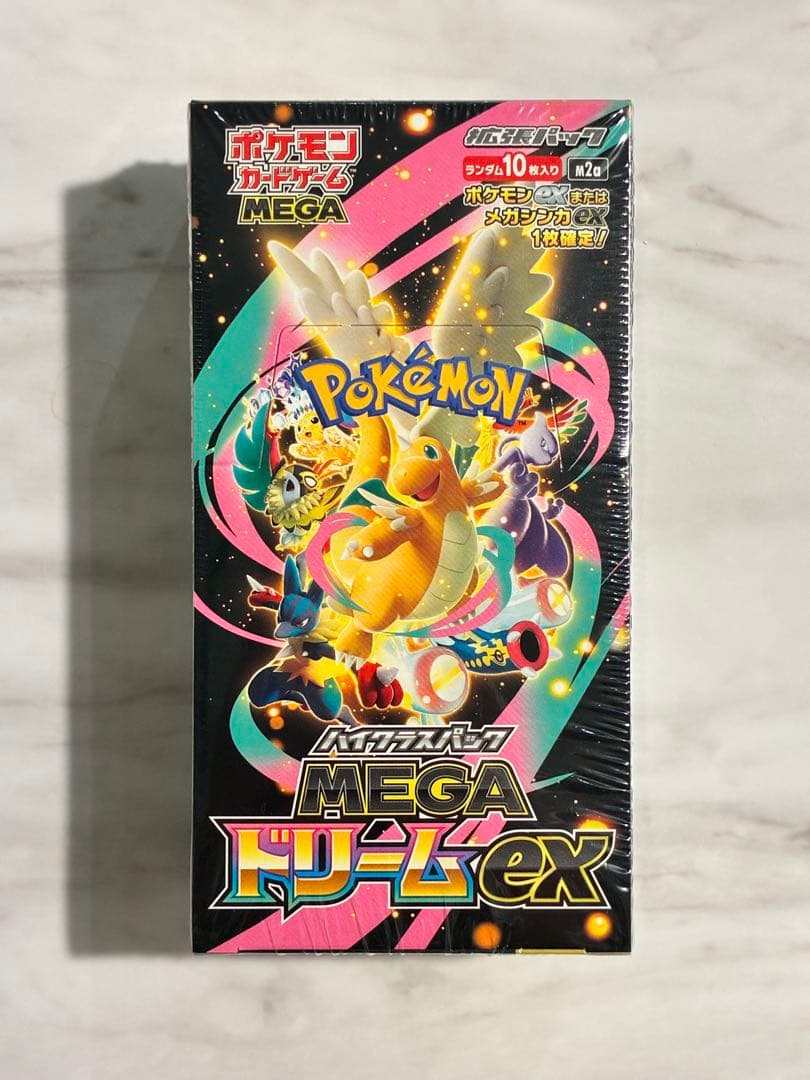 ポケモンカードゲーム MEGAドリームex 未開封BOX シュリンク付き