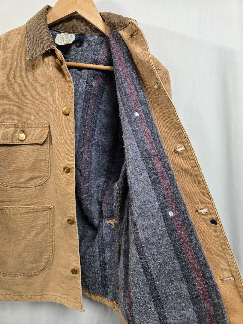 80s 100周年 Carhartt カーハート ミシガンチョアコート 36