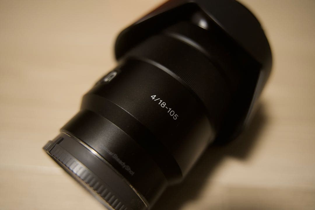 SONY E PZ 18-105mm F4 G OSS レンズ