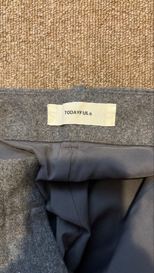 パンツ TODAYFUL Wool Painter Pants