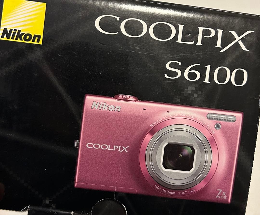最終値下げNikon COOLPIX S6100 グロスピンク　動作確認済
