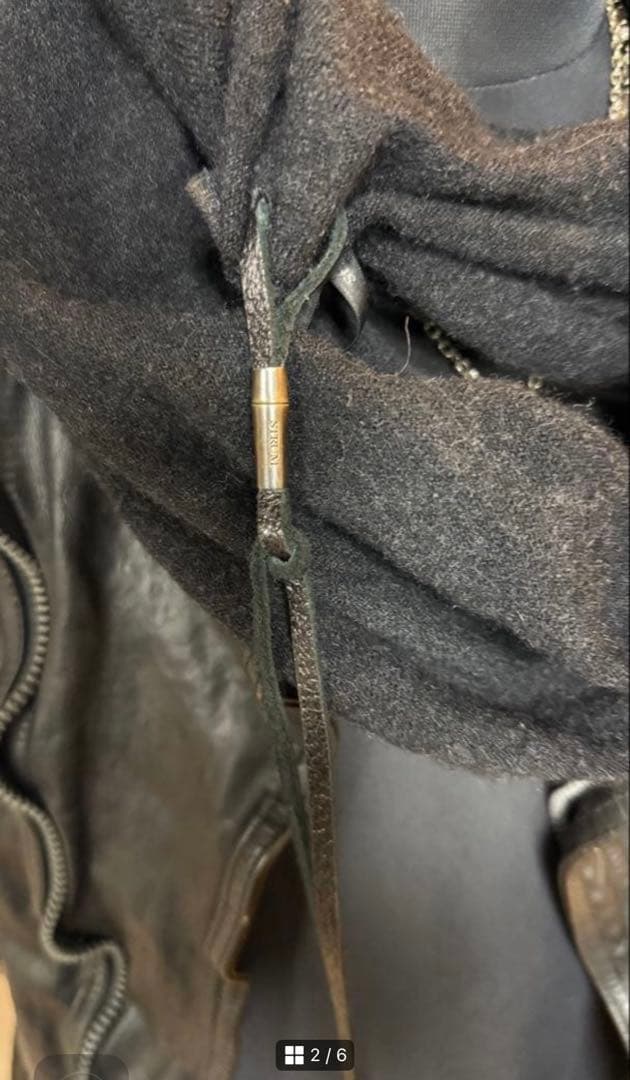 STRUMスヌード　チャコールグレー