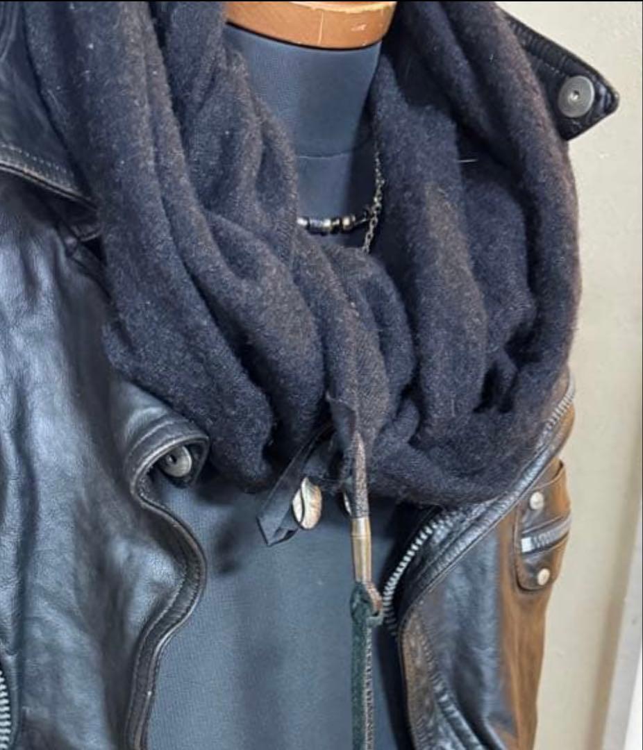 STRUMスヌード　チャコールグレー