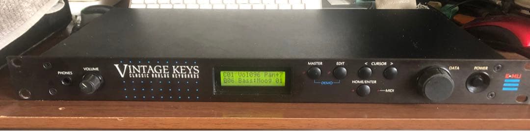 E-MU Vintage Keys 音源モジュール