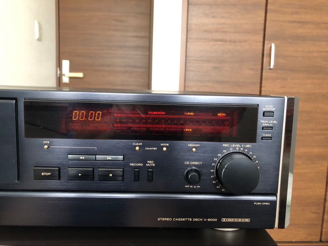 TEAC V-9000 カセットデッキ　ジャンク品