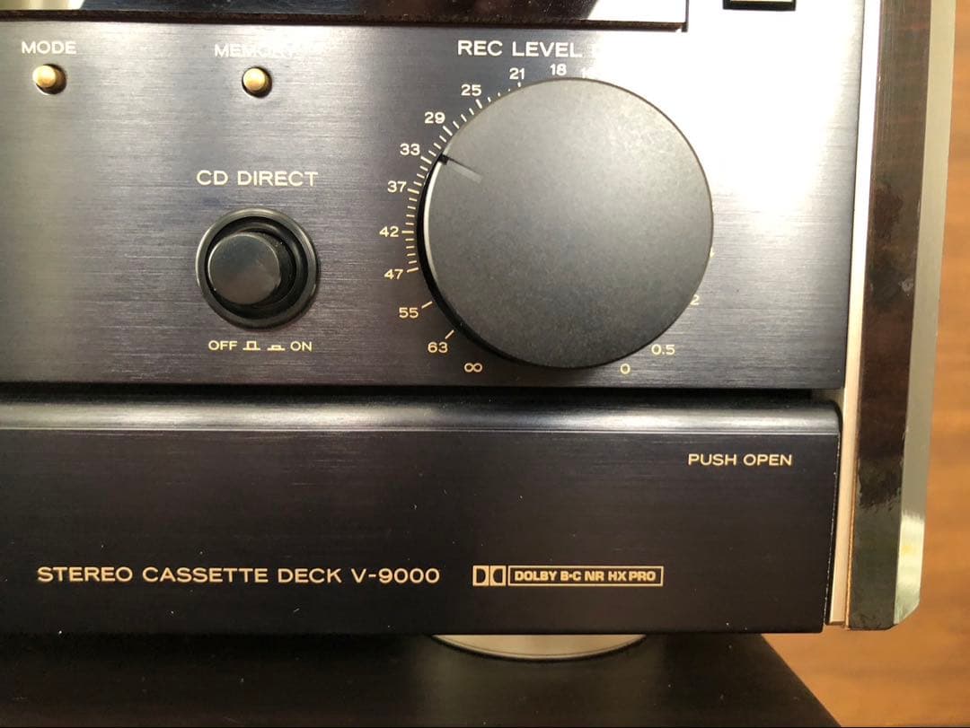 TEAC V-9000 カセットデッキ　ジャンク品