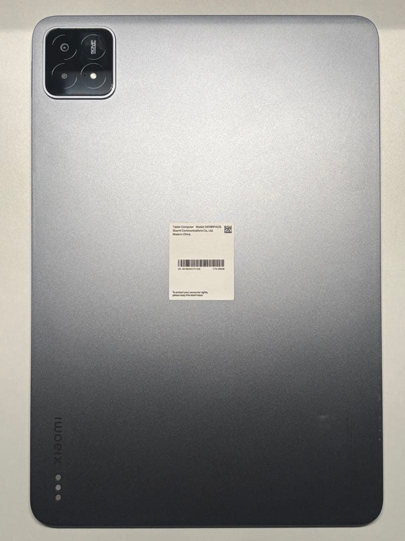 Xiaomi pad 6S pro 256G タブレット カバー付きイヤホン付き