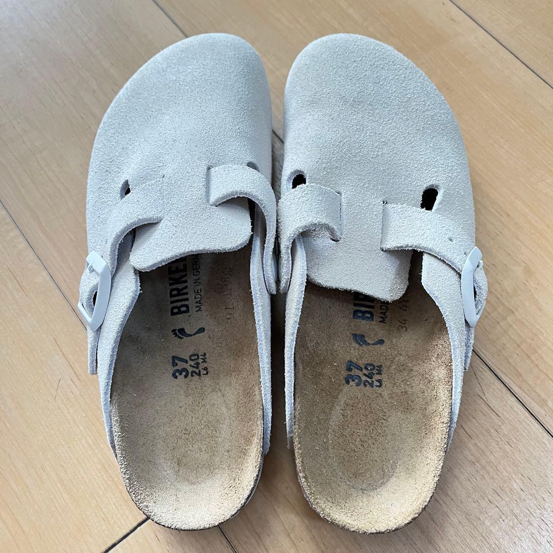 ⭐︎美品⭐︎ BIRKENSTOCK Boston ビルケン ボストン 白 37