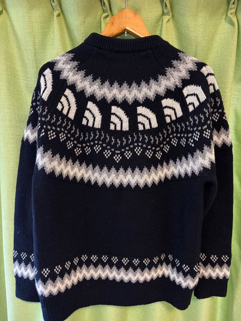 ★THE NORTH FACE ハーフ ドームノルディックセーター Mサイズ