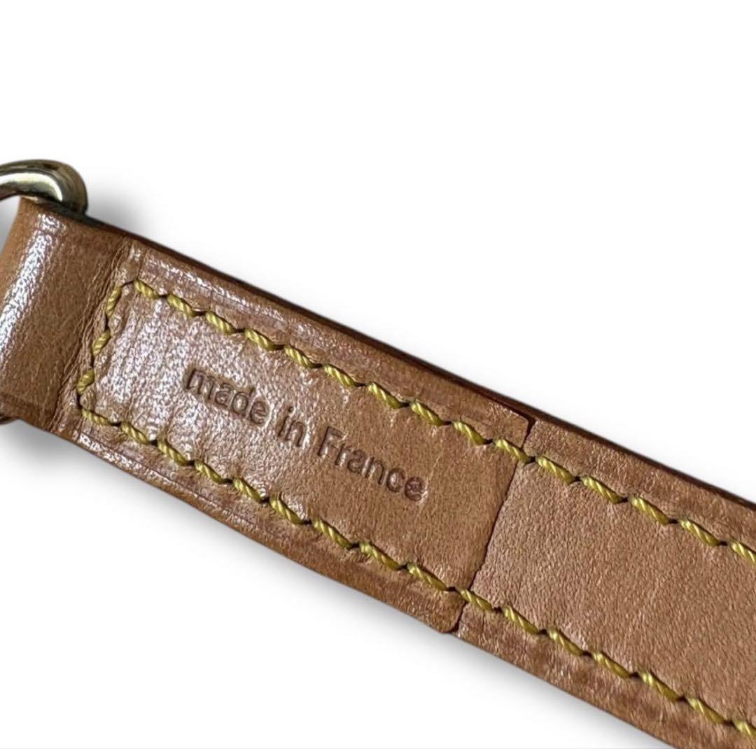 【美品】 新品 LOUIS VUITTON ショルダーストラップ　ヌメ革