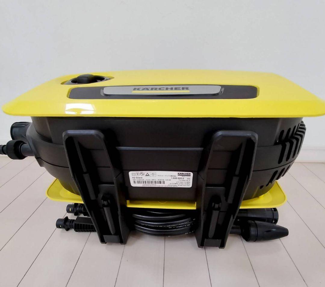 【ほぼ新品！１回のみ試用】ケルヒャー高圧洗浄機　K2サイレント　フィルター付き