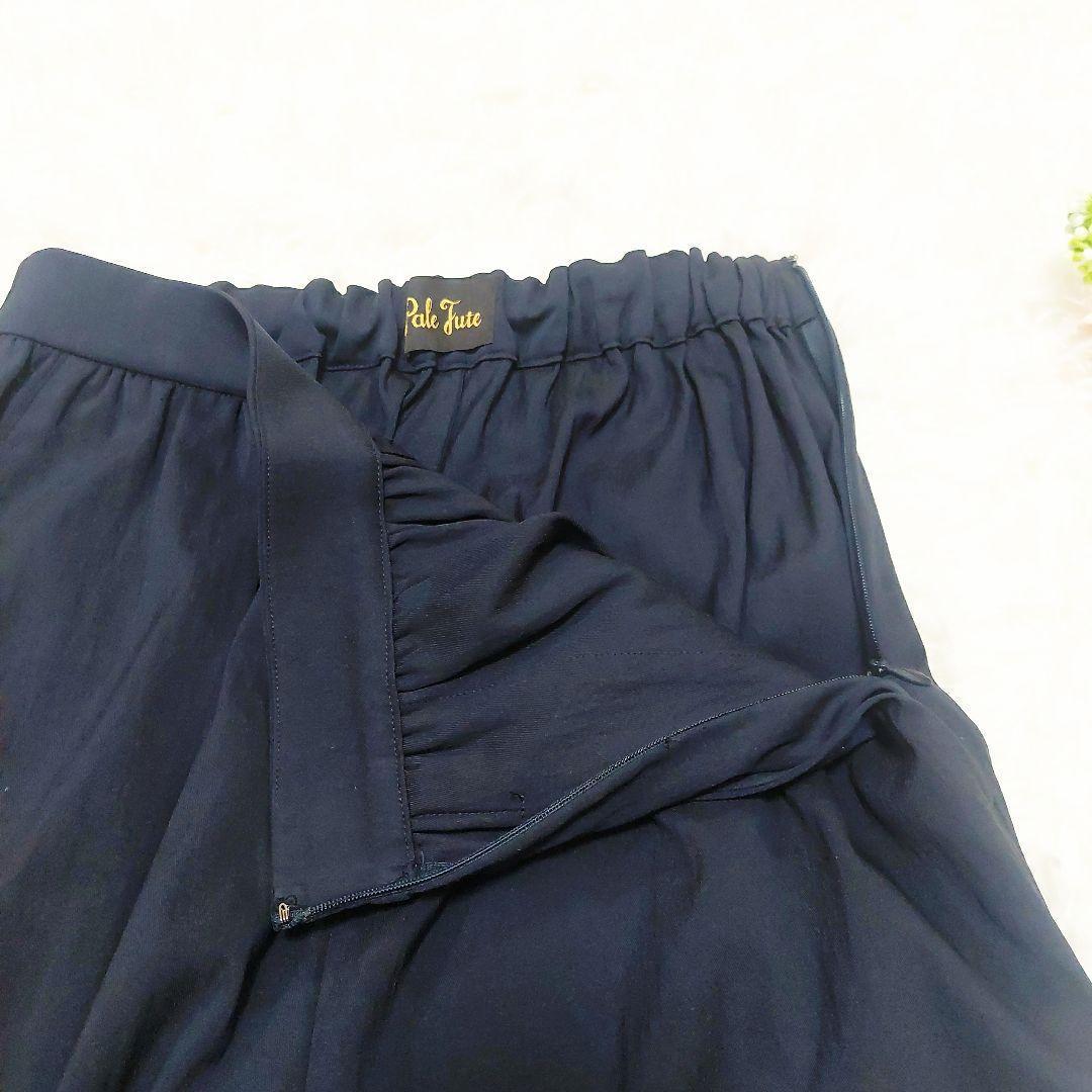 美品 Pale Jute ペールジュート 石田ゆり子 ベーシック ギャザーパンツ