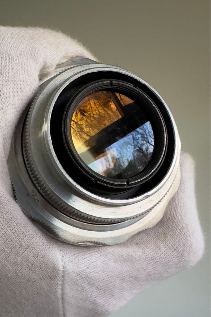 希少 シルバー Helios-44 58mm f2 ヘリオス ぐるぐるボケ